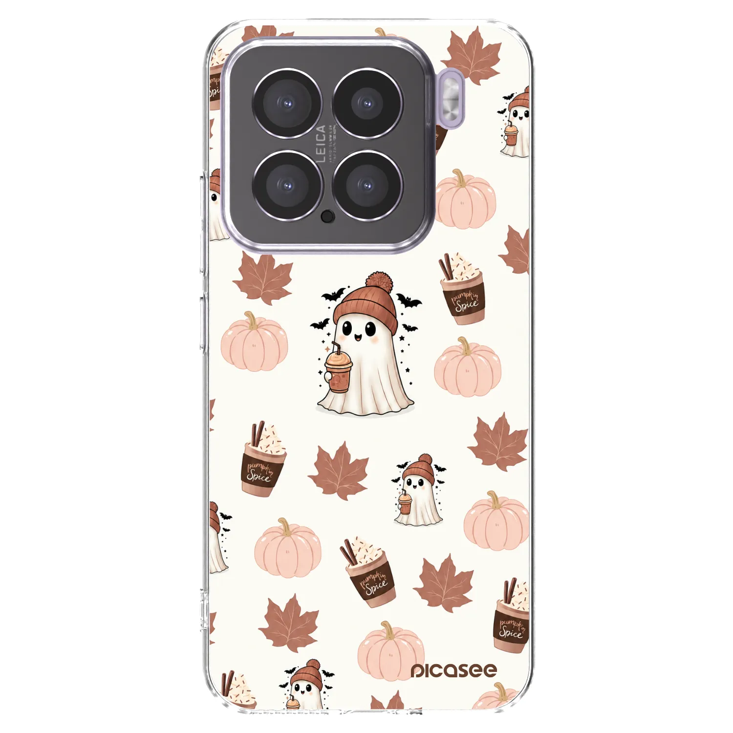 Picasee silikónový prehľadný obal pre Xiaomi 15 - Pumpkin spice