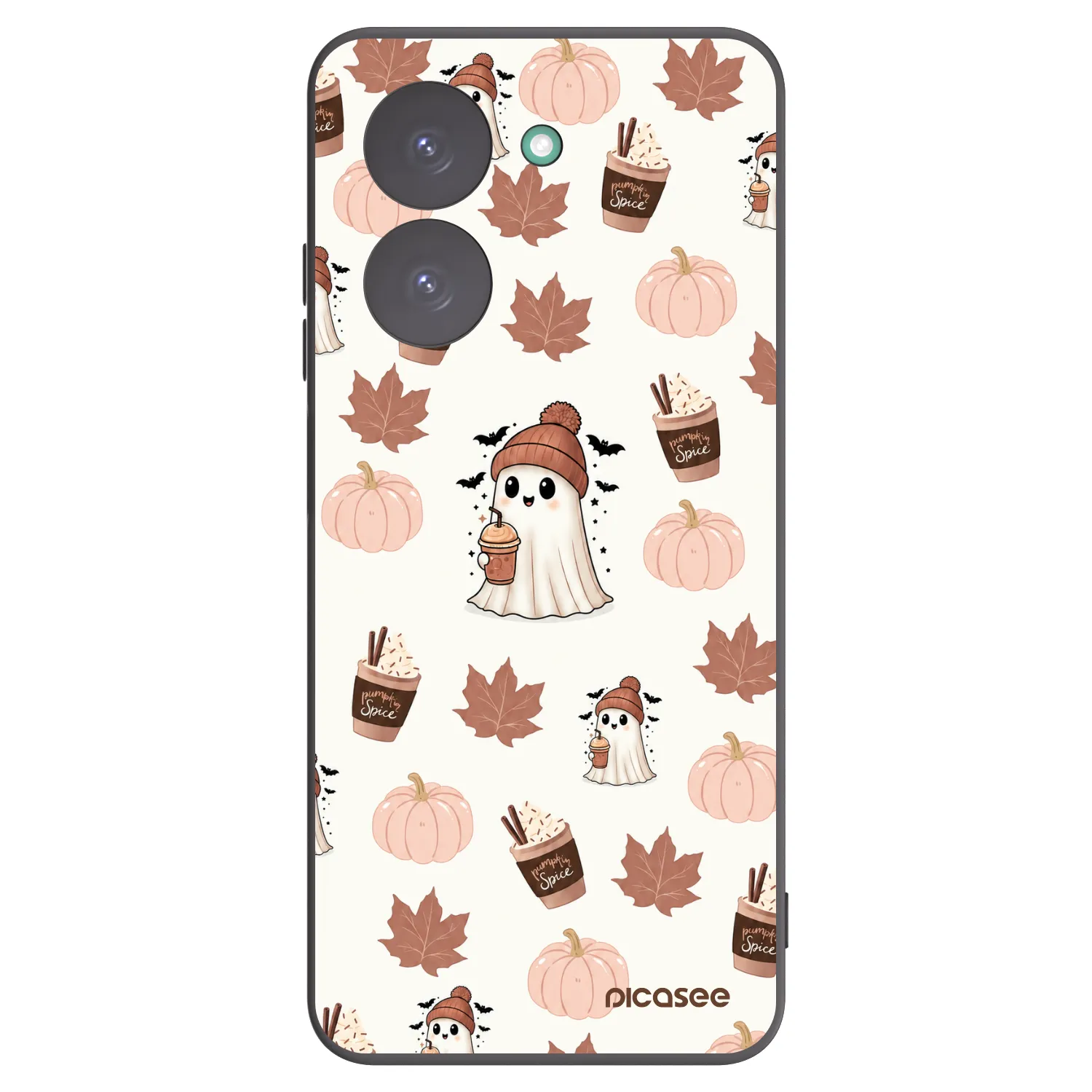 Picasee silikónový čierny obal pre Xiaomi Redmi A5 - Pumpkin spice