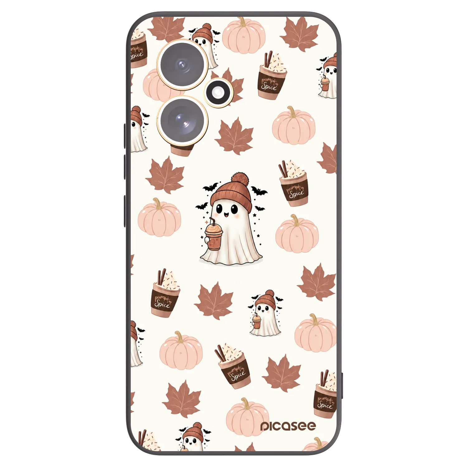 Picasee silikónový čierny obal pre Honor 400 5G - Pumpkin spice