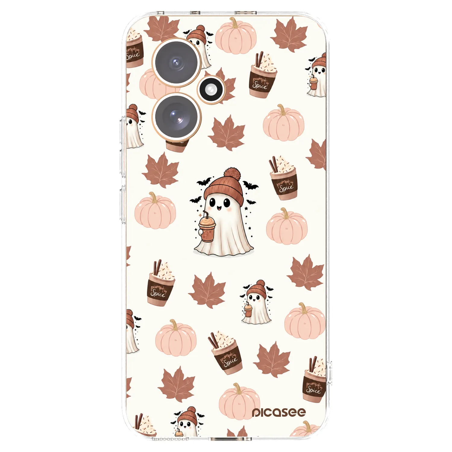 Picasee silikónový prehľadný obal pre Honor 400 5G - Pumpkin spice