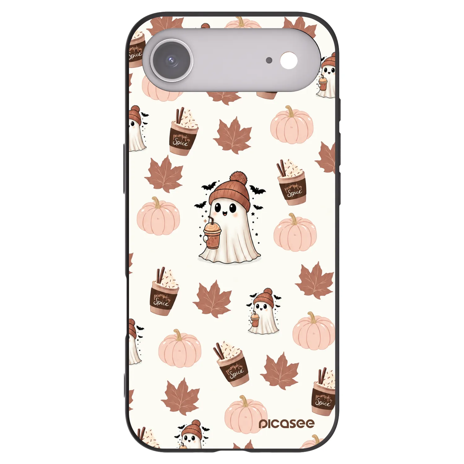 Picasee silikónový čierny obal pre Apple iPhone Air - Pumpkin spice