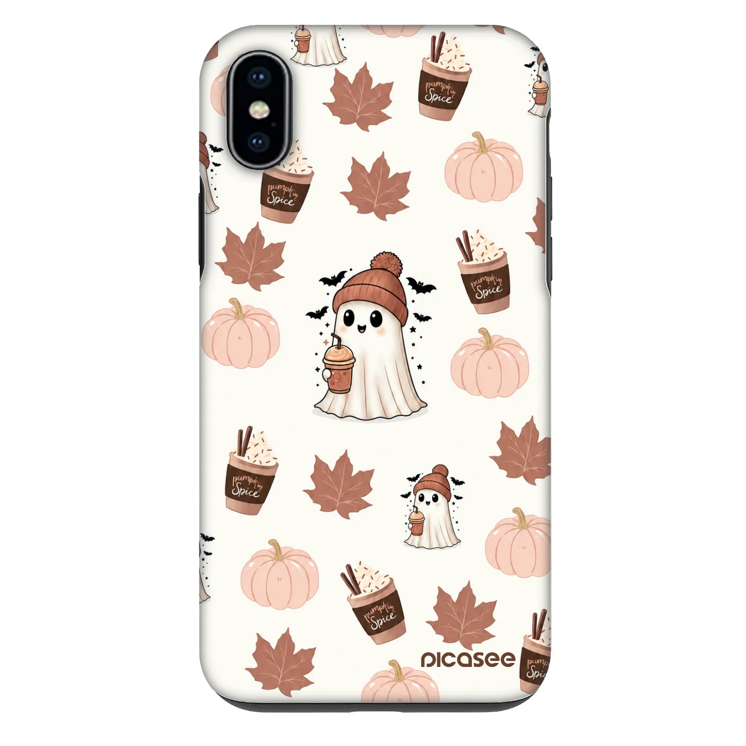Picasee Fashion Case pre Apple iPhone XS Max - Pumpkin spice