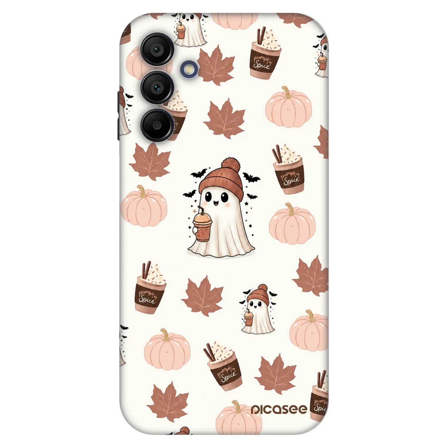 Picasee Fashion Case pre Samsung Galaxy A15 A156B 5G - Pumpkin spice