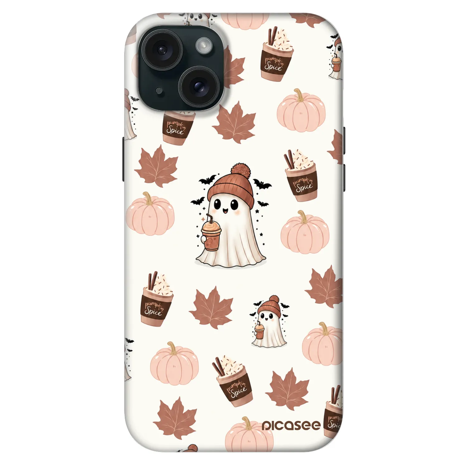 Picasee Fashion Case MagSafe pre Apple iPhone 15 Plus - Pumpkin spice