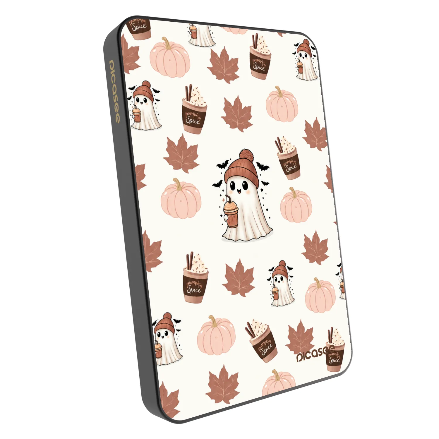 Picasee Powerbanka s MagSafe 5 000 mAh Šedá - Pumpkin spice