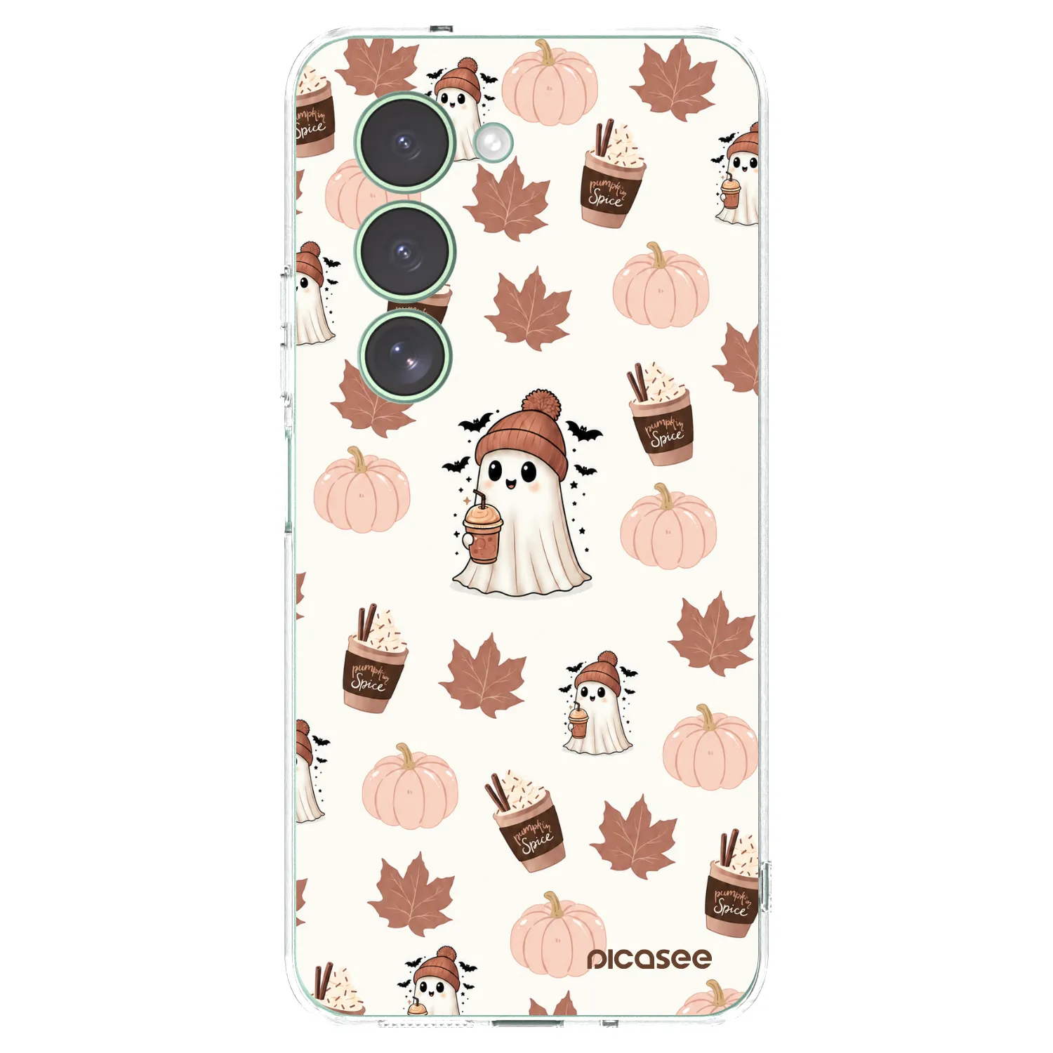 Picasee silikónový prehľadný obal pre Xiaomi Redmi 15 5G - Pumpkin spice