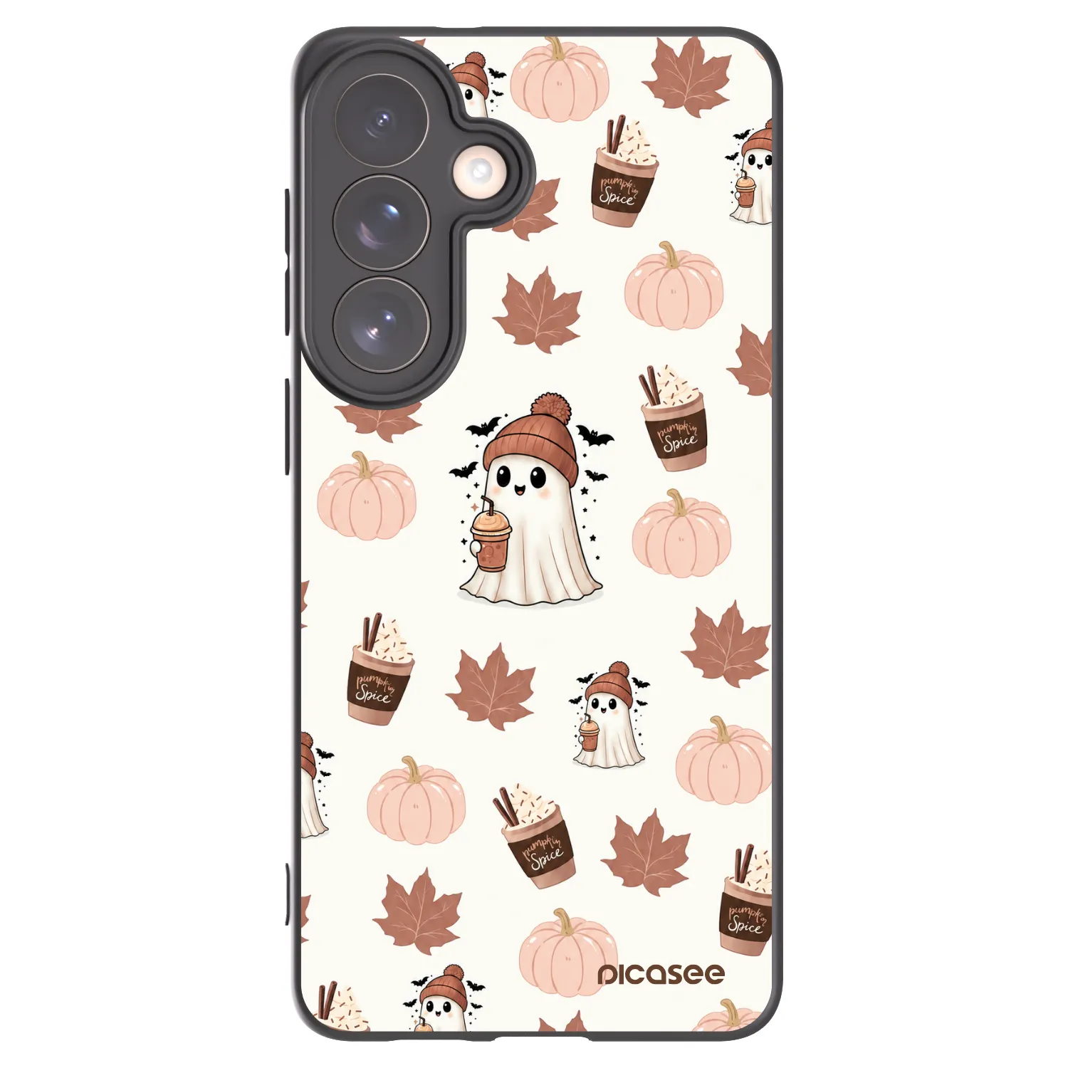 Picasee silikónový čierny obal pre Samsung Galaxy S26+ - Pumpkin spice