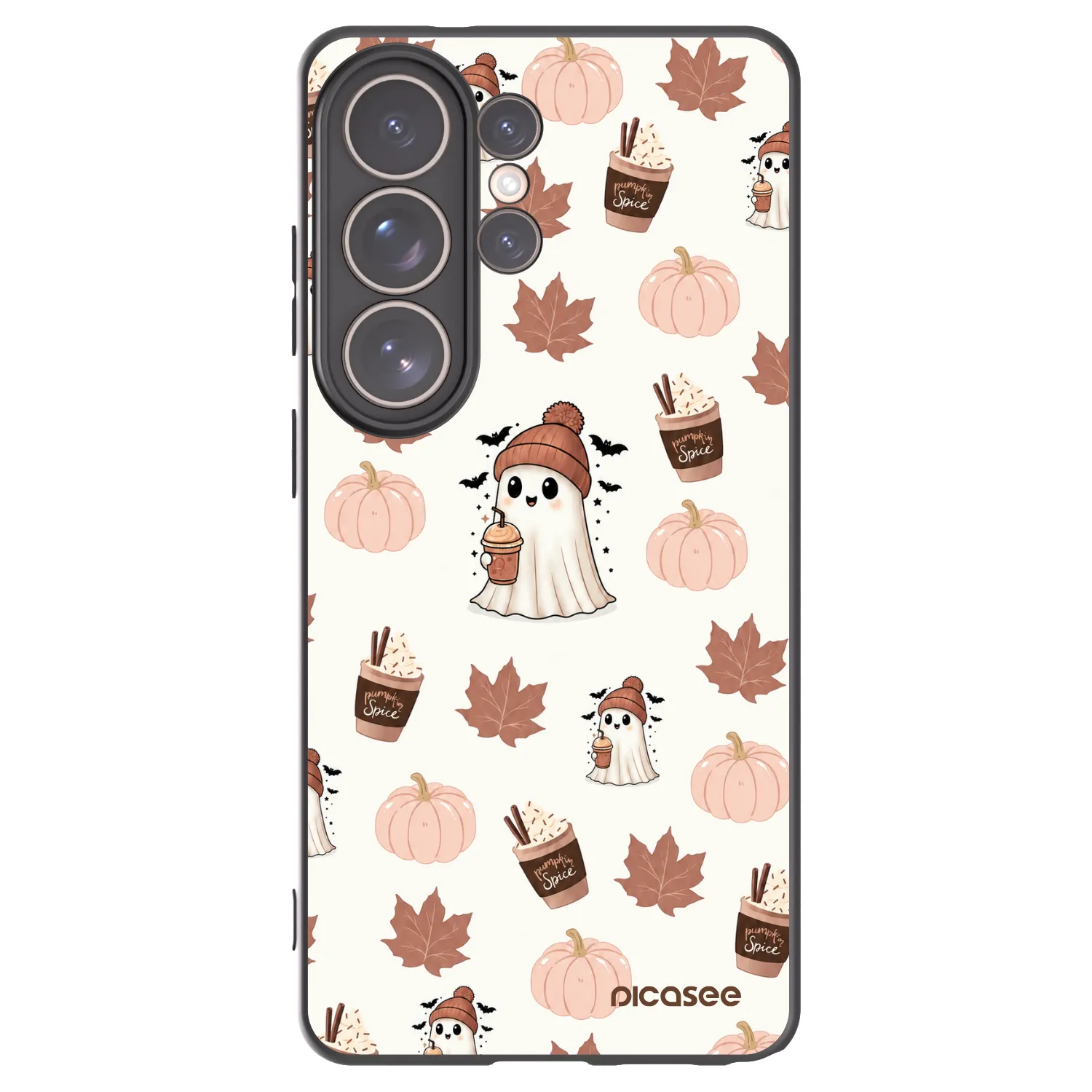 Picasee silikónový čierny obal pre Samsung Galaxy S26 Ultra - Pumpkin spice
