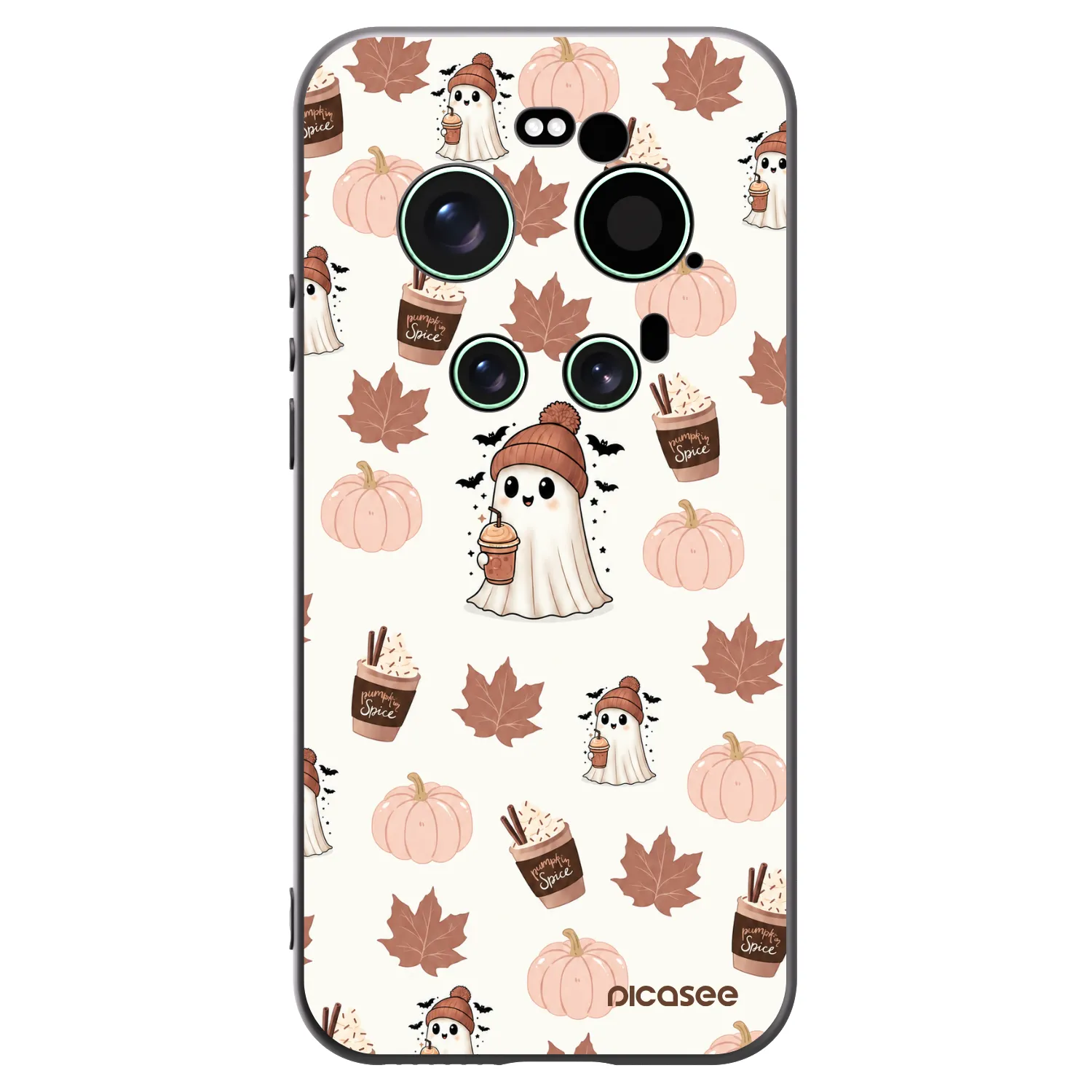 Picasee silikónový čierny obal pre Xiaomi 17 Ultra - Pumpkin spice