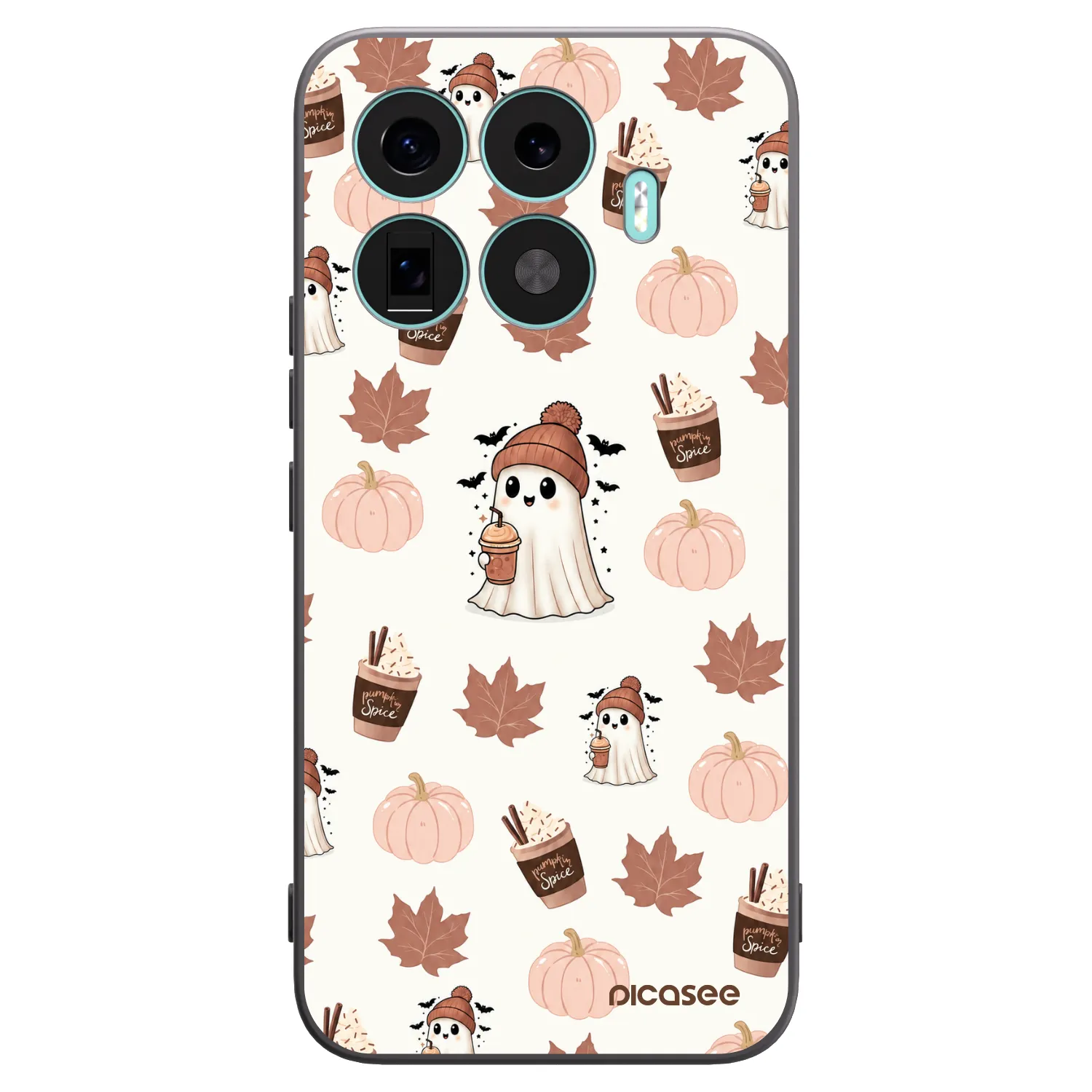 Picasee silikónový čierny obal pre Xiaomi 17T Pro - Pumpkin spice