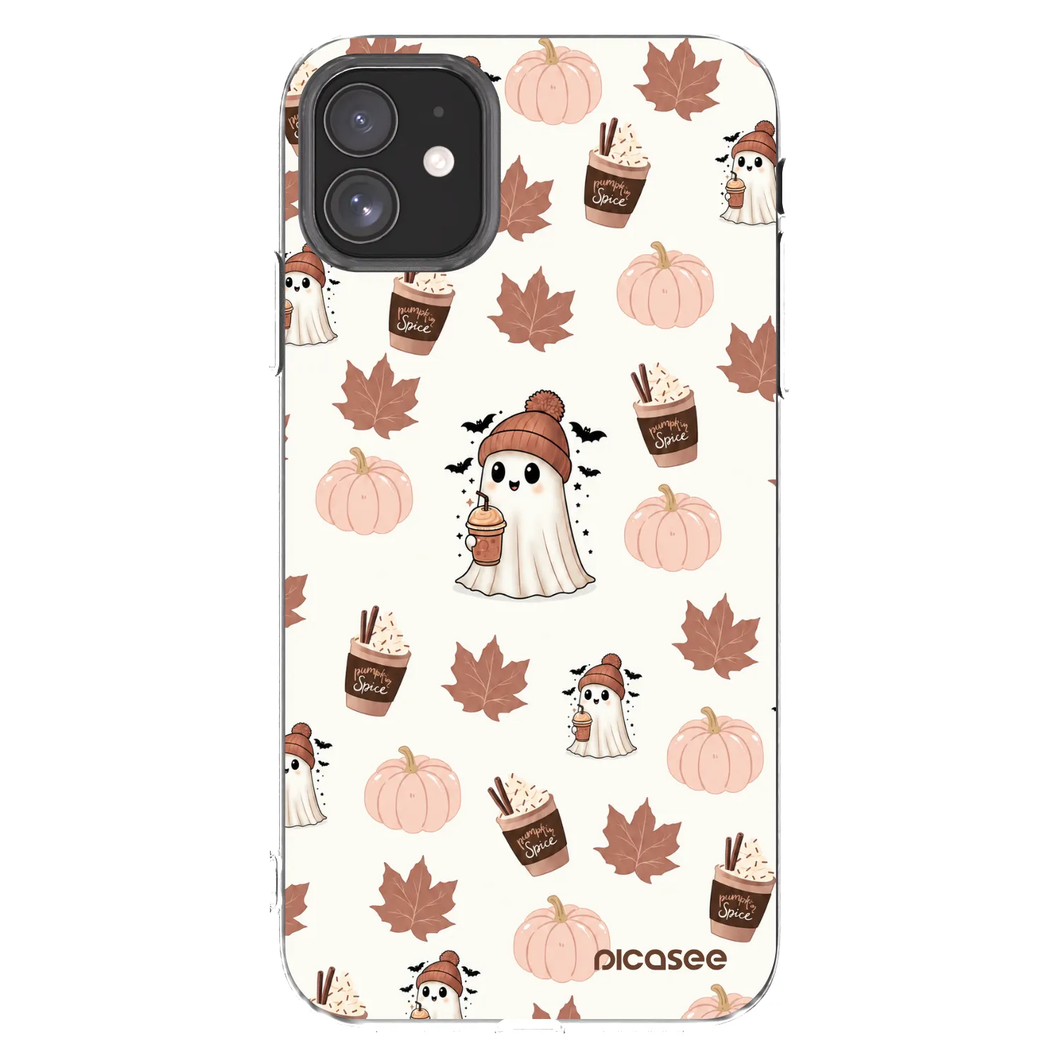 Picasee silikónový prehľadný obal pre Apple iPhone 11 - Pumpkin spice