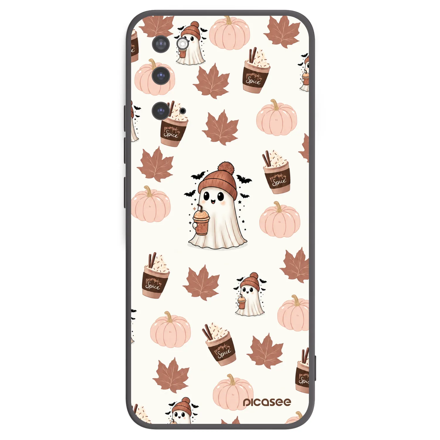 Picasee silikónový čierny obal pre Samsung Galaxy S20 G980F - Pumpkin spice