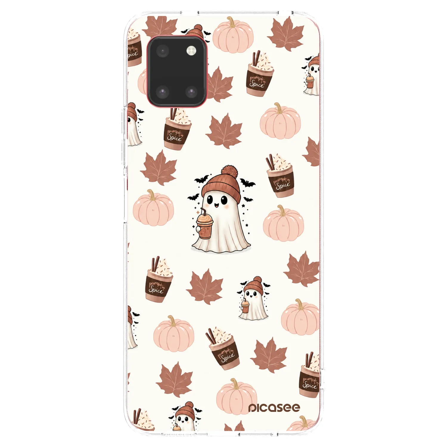 Picasee silikónový prehľadný obal pre Samsung Galaxy Note 10 Lite N770F - Pumpkin spice