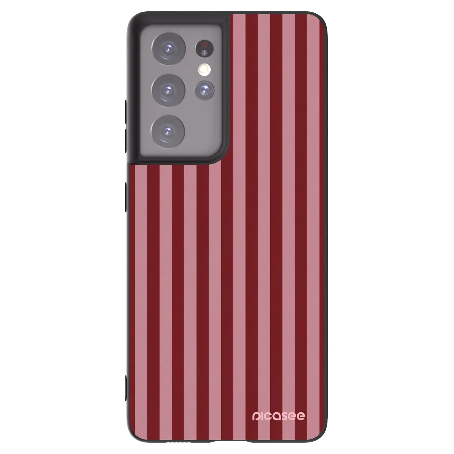 Picasee silikónový čierny obal pre Samsung Galaxy S21 Ultra 5G G998B - Dawn