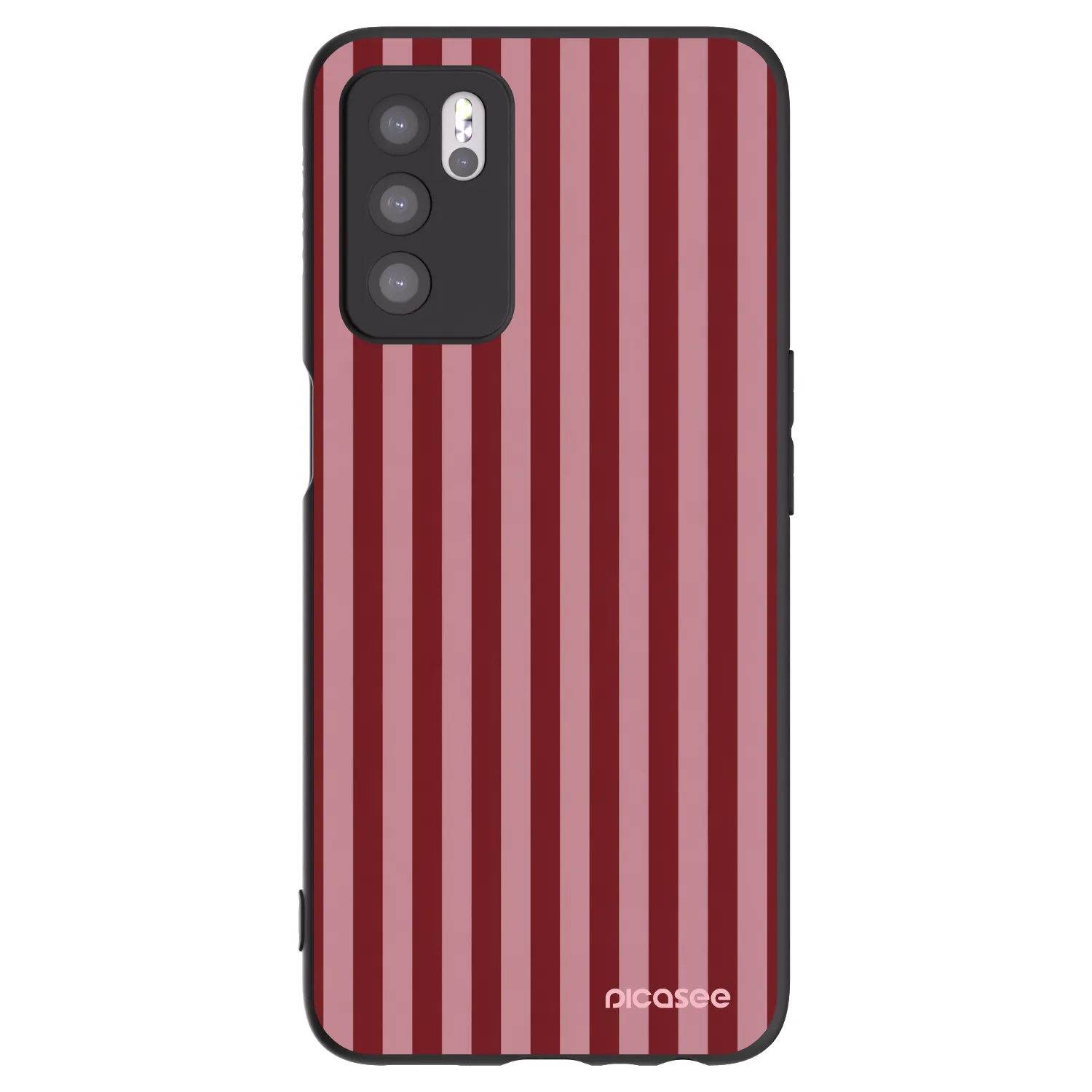 Picasee silikónový čierny obal pre OPPO A16 - Dawn