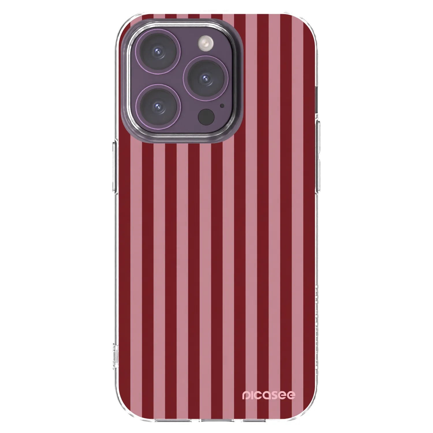 Picasee silikónový prehľadný obal pre Apple iPhone 14 Pro - Dawn