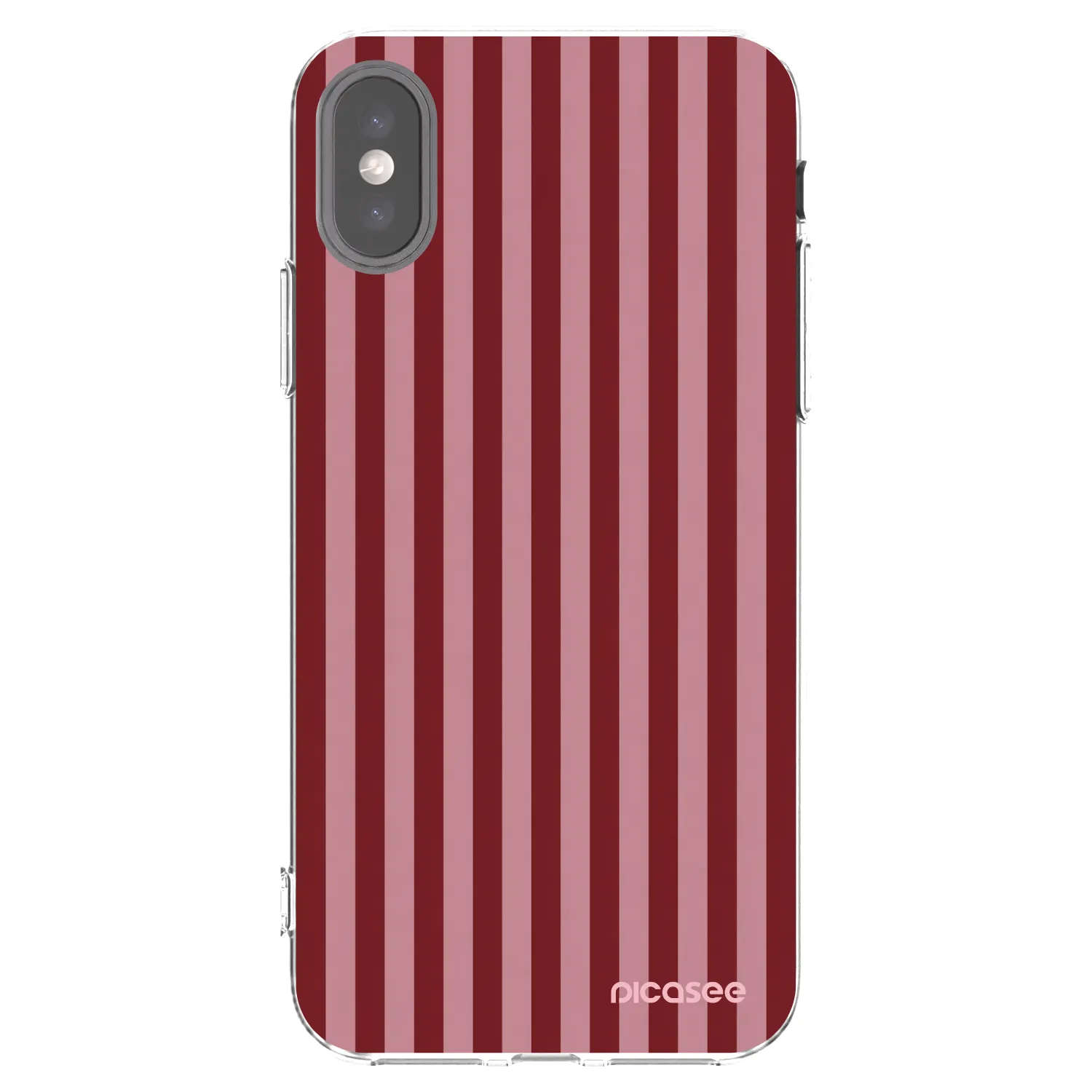 Picasee silikónový prehľadný obal pre Apple iPhone X/XS - Dawn