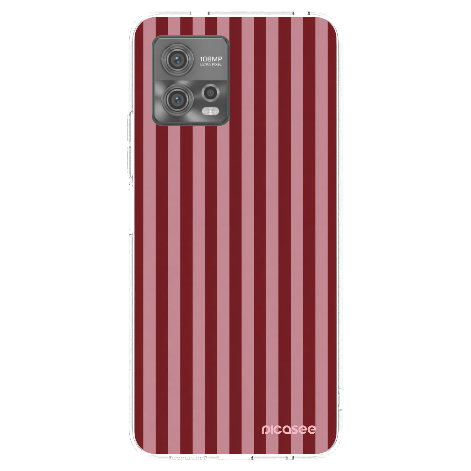 Picasee silikónový prehľadný obal pre Motorola Moto G72 - Dawn