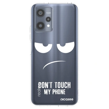 Picasee silikónový prehľadný obal pre Realme 9 Pro 5G - Nesiahajte mi na telefón
