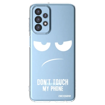 Picasee silikónový prehľadný obal pre Samsung Galaxy A23 A235F 4G - Nesiahajte mi na telefón