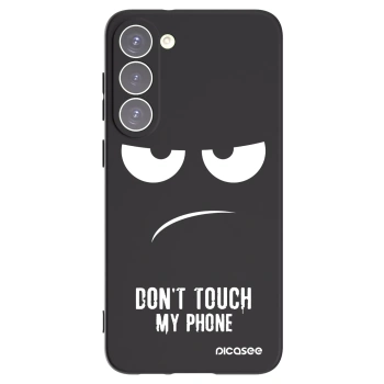 Picasee silikónový čierny obal pre Samsung Galaxy S23+ 5G - Nesiahajte mi na telefón