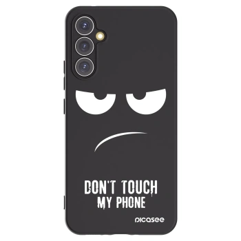 Picasee silikónový čierny obal pre Samsung Galaxy A34 5G A346B - Nesiahajte mi na telefón