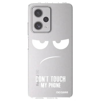Picasee silikónový prehľadný obal pre Xiaomi Redmi Note 12 Pro+ 5G - Nesiahajte mi na telefón