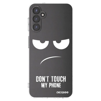 Picasee silikónový prehľadný obal pre Samsung Galaxy A14 4G A145R - Nesiahajte mi na telefón