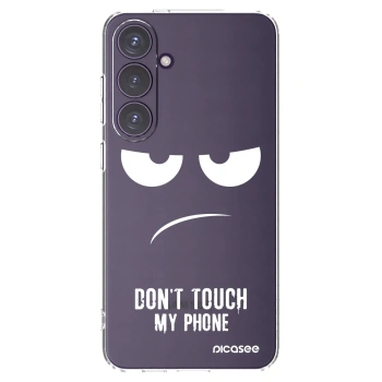 Picasee silikónový prehľadný obal pre Samsung Galaxy S24+ S926B 5G - Nesiahajte mi na telefón