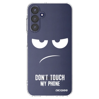 Picasee silikónový prehľadný obal pre Samsung Galaxy A15 A155F 4G - Nesiahajte mi na telefón