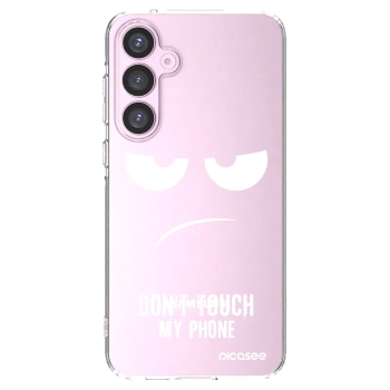 Picasee silikónový prehľadný obal pre Samsung Galaxy A55 5G A556B - Nesiahajte mi na telefón