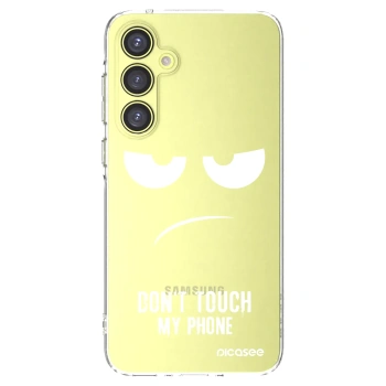 Picasee silikónový prehľadný obal pre Samsung Galaxy A35 5G A356B - Nesiahajte mi na telefón