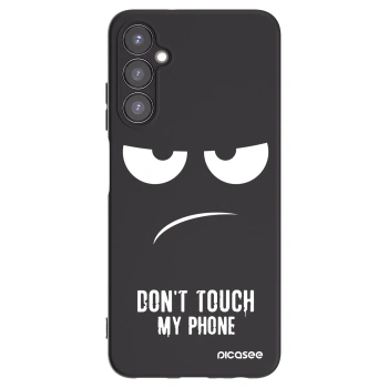 Picasee silikónový čierny obal pre Samsung Galaxy A05s A057G - Nesiahajte mi na telefón