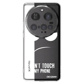 Picasee silikónový prehľadný obal pre Xiaomi 15 Ultra - Nesiahajte mi na telefón