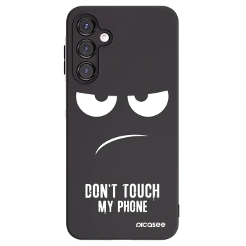 Picasee silikónový čierny obal pre Samsung Galaxy A16 4G - Nesiahajte mi na telefón