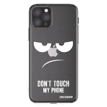 Picasee silikónový prehľadný obal pre Apple iPhone 11 Pro - Nesiahajte mi na telefón