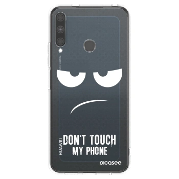 Picasee silikónový prehľadný obal pre Huawei P40 Lite E - Nesiahajte mi na telefón