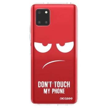 Picasee silikónový prehľadný obal pre Samsung Galaxy Note 10 Lite N770F - Nesiahajte mi na telefón