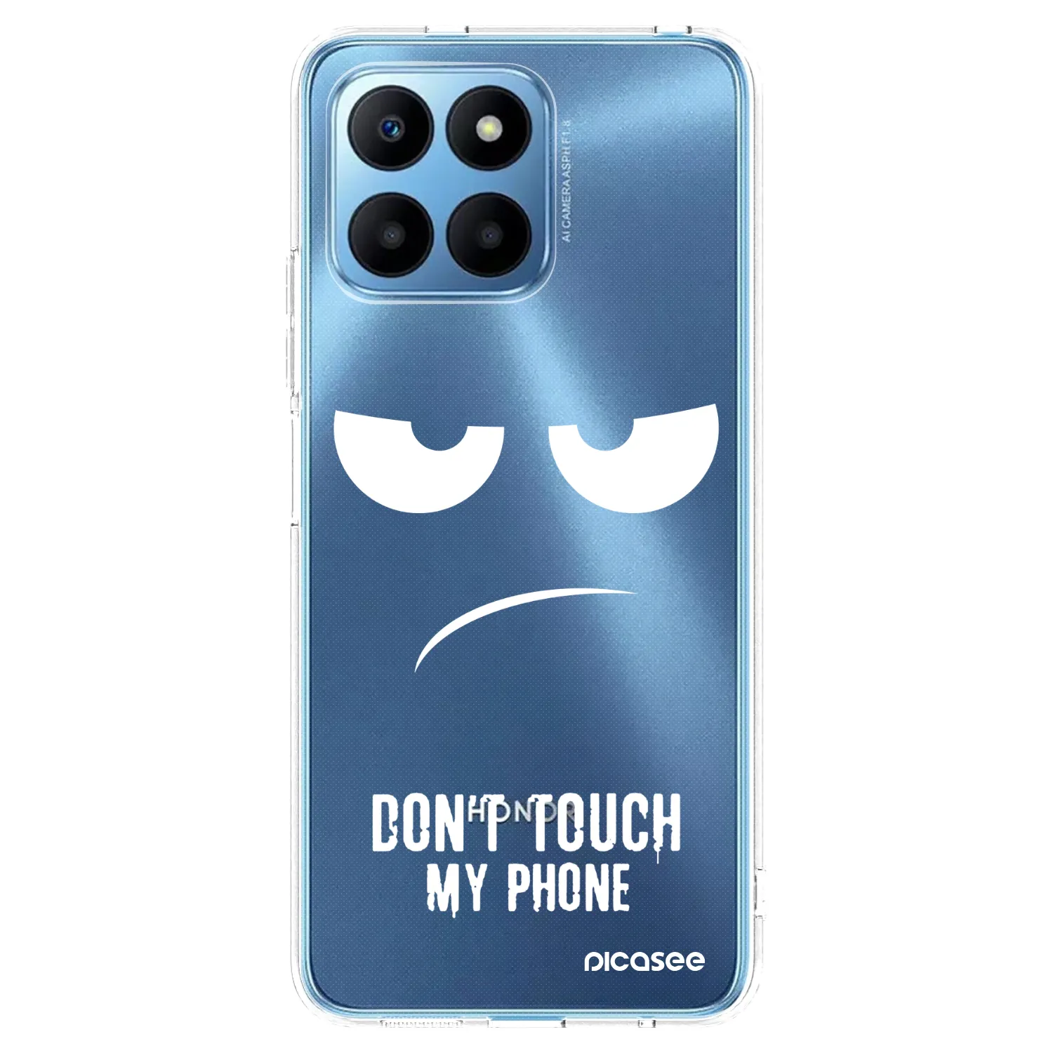 Picasee silikónový prehľadný obal pre Honor 70 Lite - Nesiahajte mi na telefón