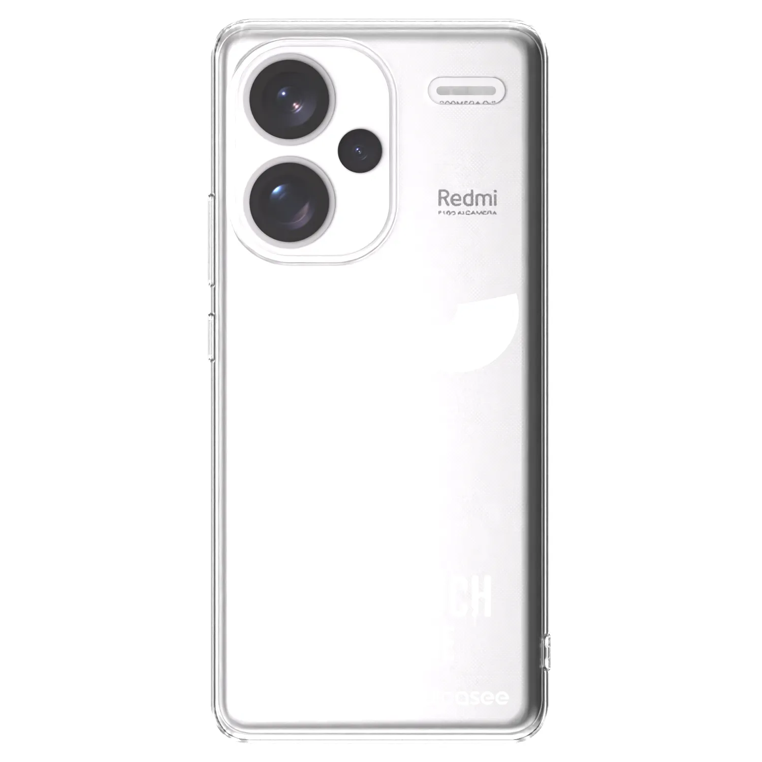 Silikónový prehľadný obal pre Xiaomi Redmi Note 13 Pro+ 5G - Nesiahajte mi na telefón