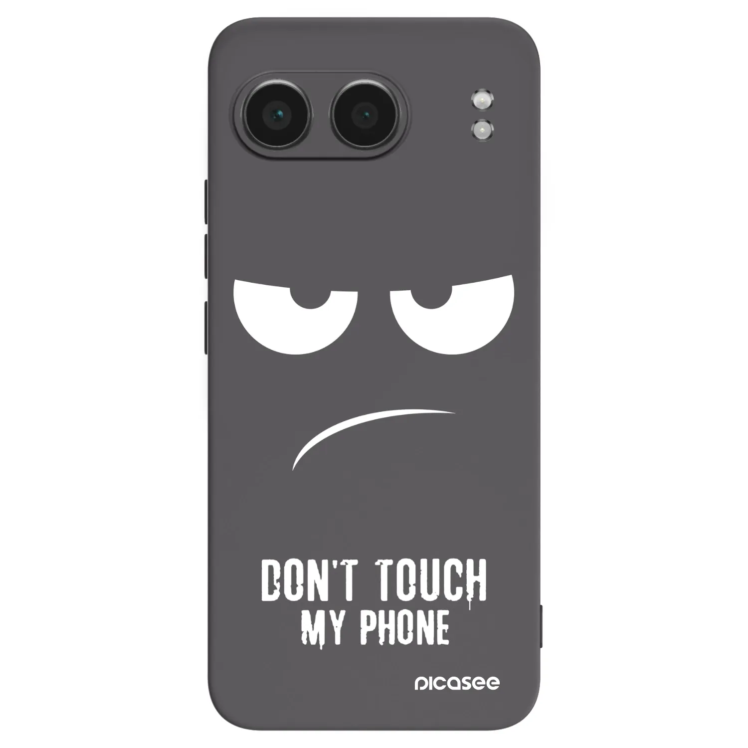 Picasee silikónový čierny obal pre OnePlus Nord 4 - Nesiahajte mi na telefón