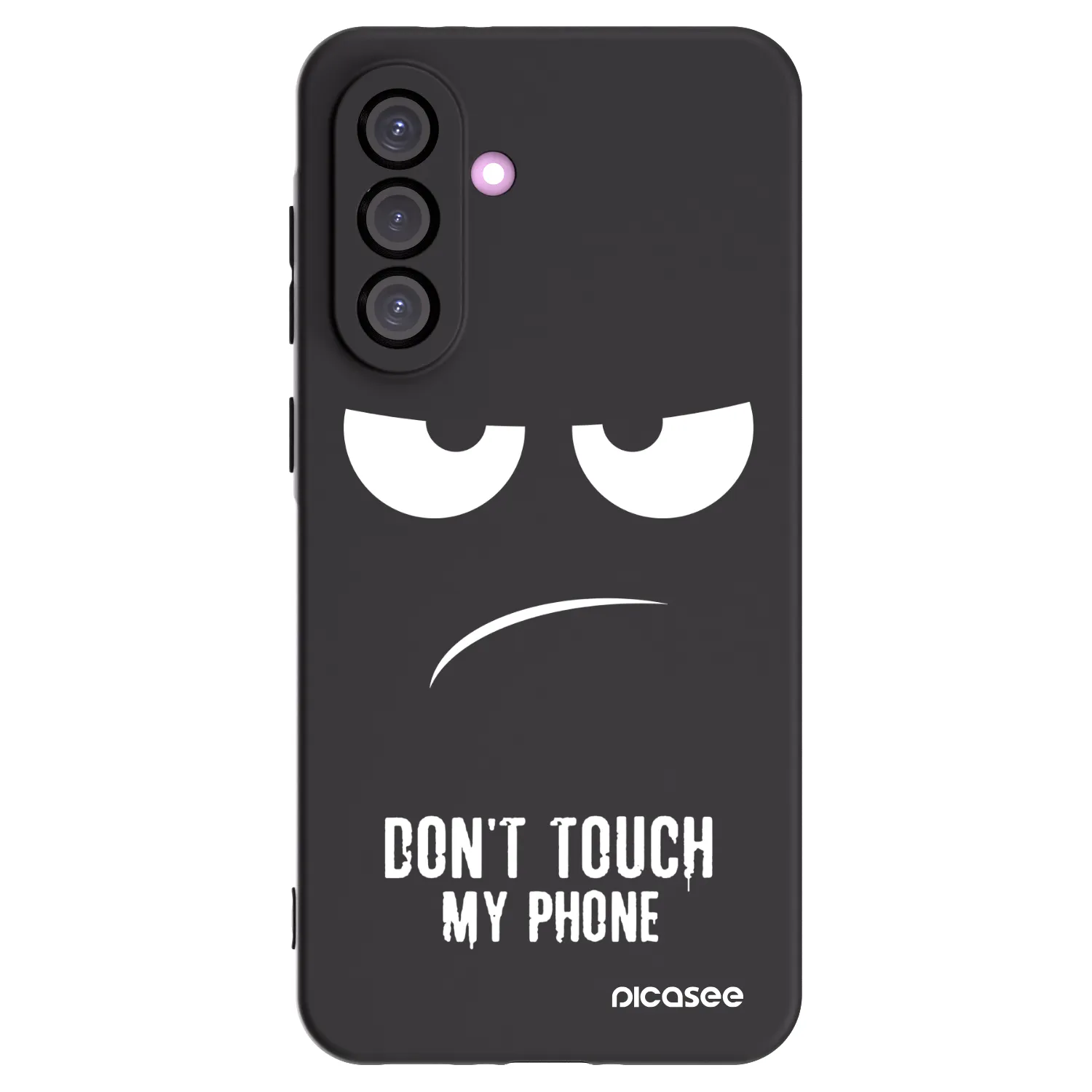 Picasee silikónový čierny obal pre Samsung Galaxy A56 5G A566B - Nesiahajte mi na telefón