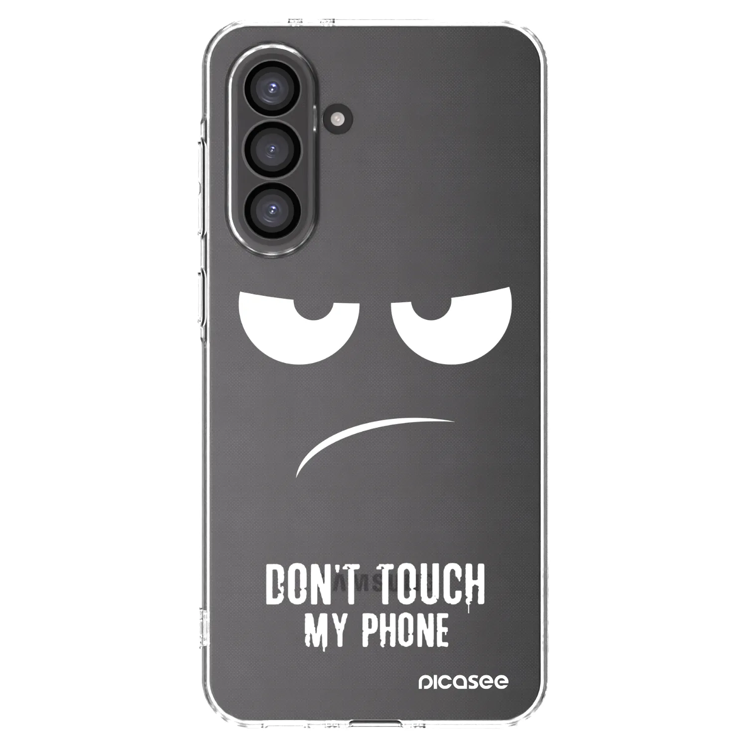 Picasee silikónový prehľadný obal pre Samsung Galaxy A56 5G A566B - Nesiahajte mi na telefón