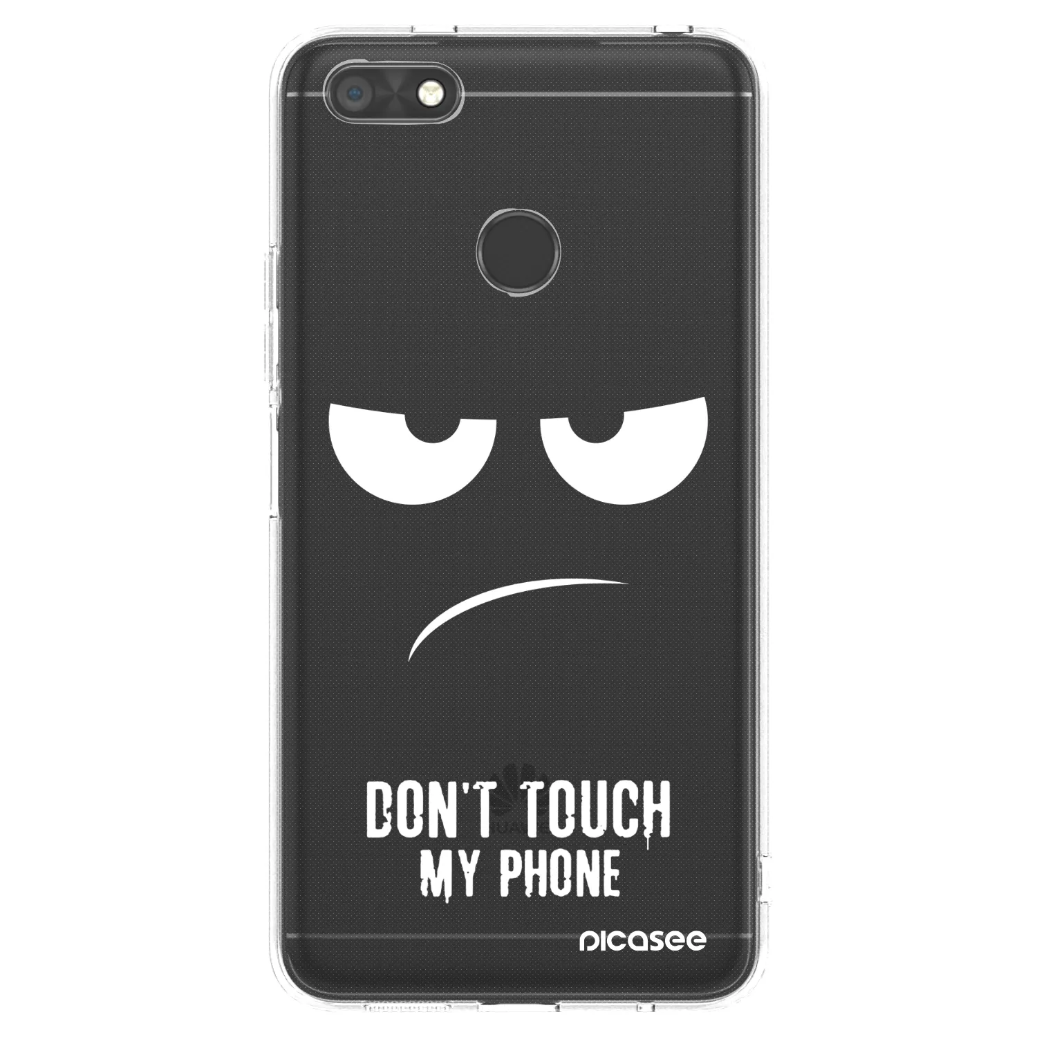 Picasee silikónový prehľadný obal pre Huawei P9 Lite Mini - Nesiahajte mi na telefón