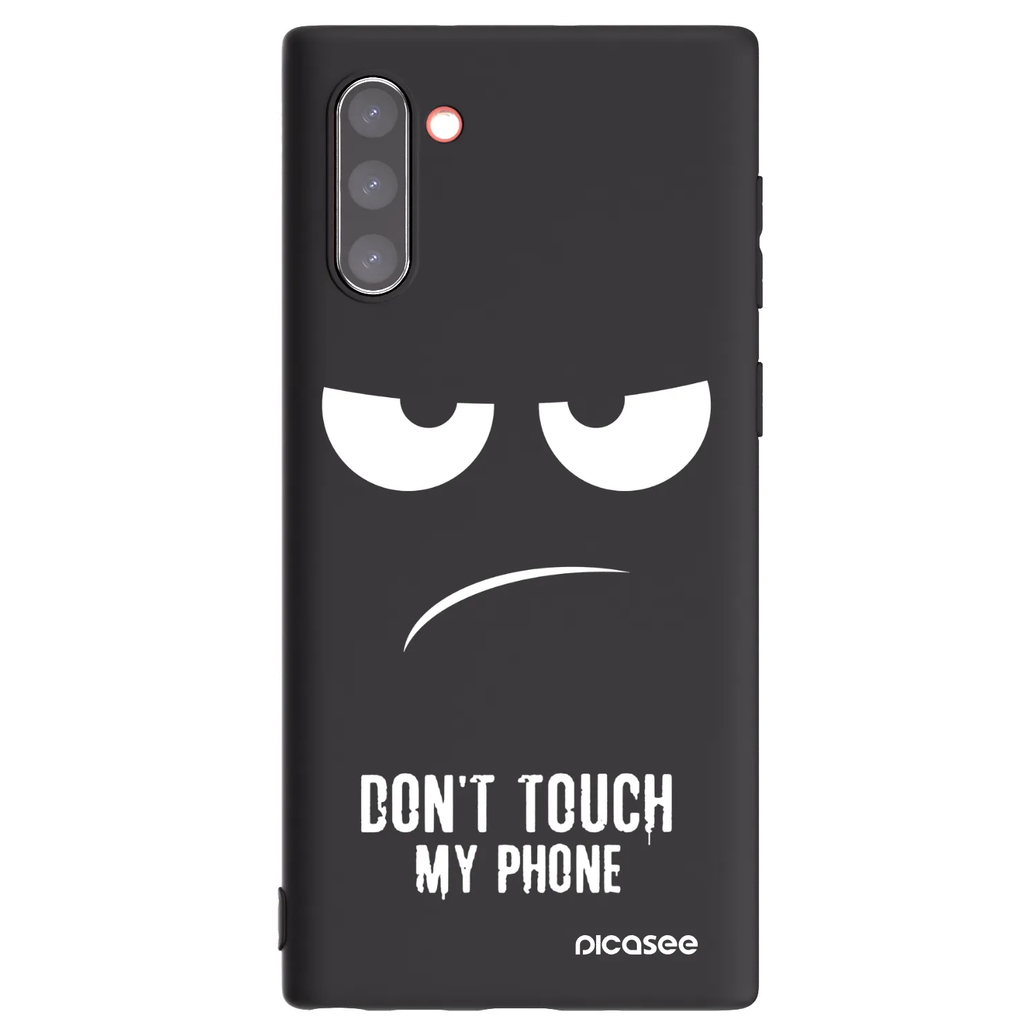 Picasee silikónový čierny obal pre Samsung Galaxy Note 10 N970F - Nesiahajte mi na telefón