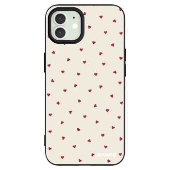 Picasee silikónový čierny obal pre Apple iPhone 12 - Little Love