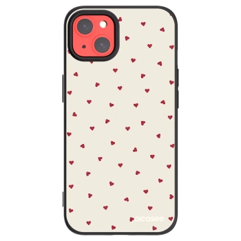 Picasee silikónový čierny obal pre Apple iPhone 13 - Little Love