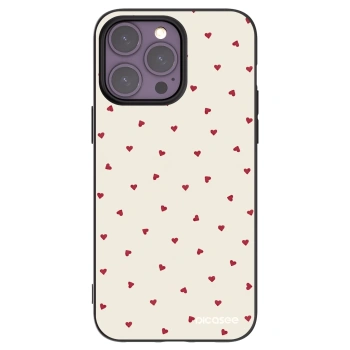 Picasee silikónový čierny obal pre Apple iPhone 14 Pro Max - Little Love
