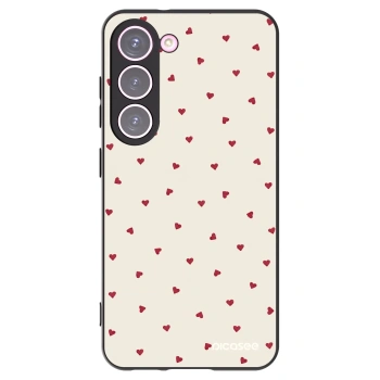 Picasee silikónový čierny obal pre Samsung Galaxy S23 5G - Little Love