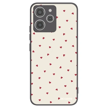 Picasee silikónový čierny obal pre Xiaomi Redmi 12 4G - Little Love